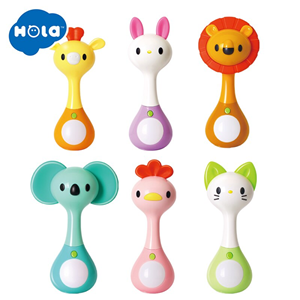 دندانگیر و جغجغه تعادلی وموزیکال حیوانات هولی تویزHola Toys مدل 3134_اسباب بازی